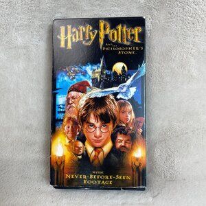Harry Potter and the Philosopher's Stone 2001 Daniel Radcliffe VHS Tape